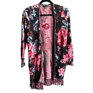 INC International Concepts Sweater Floral Print | Floral Print | Cardigan